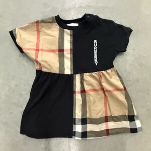 Authentic Burberry Nova Plaid Infant Dress - 12M